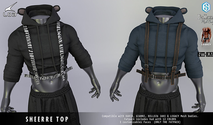 [LOB] SHEERRE TOP - FATPACK