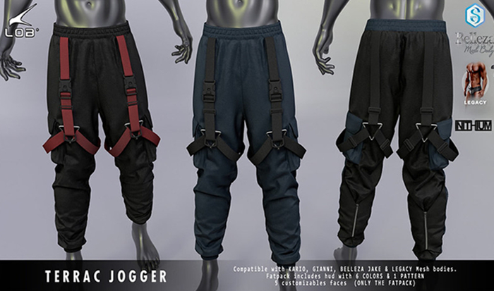 [LOB] TERRAC JOGGER - FATPACK