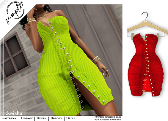 [simpleCUTE] Keisha - Red  //ADD ME//