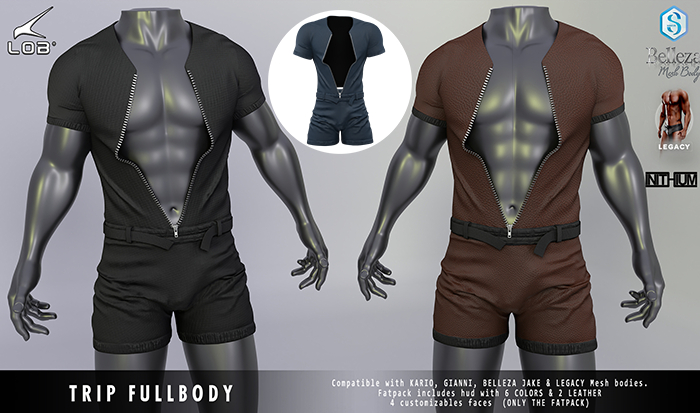 [LOB] TRIP FULLBODY - BLUE