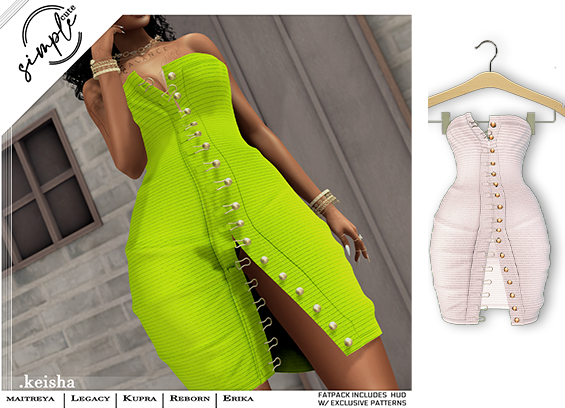 [simpleCUTE] Keisha -White  //ADD ME//