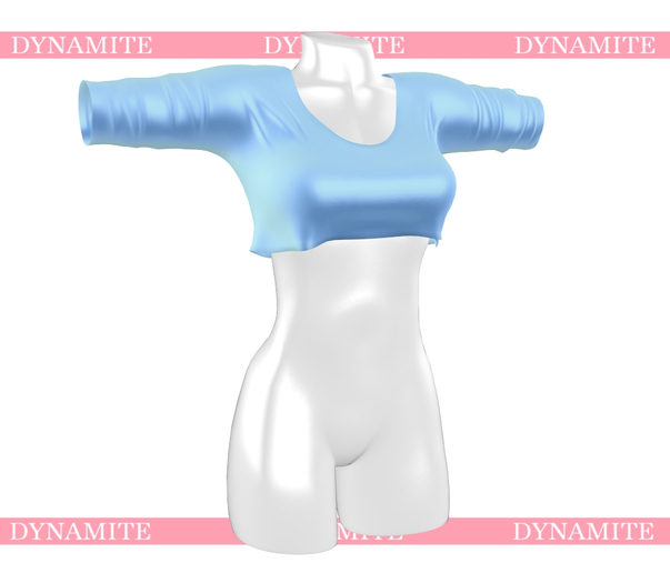 Blue Jess Blouse