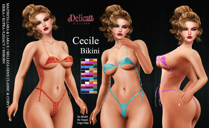 Cecile Bikini - Delicatt Couture - 2024#July#10