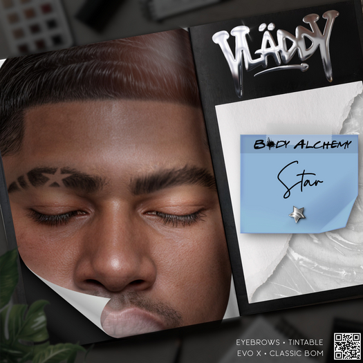 Vladdy // "Star" Eyebrows ft. Body Alchemy (EVO X + CLASSIC BOM)