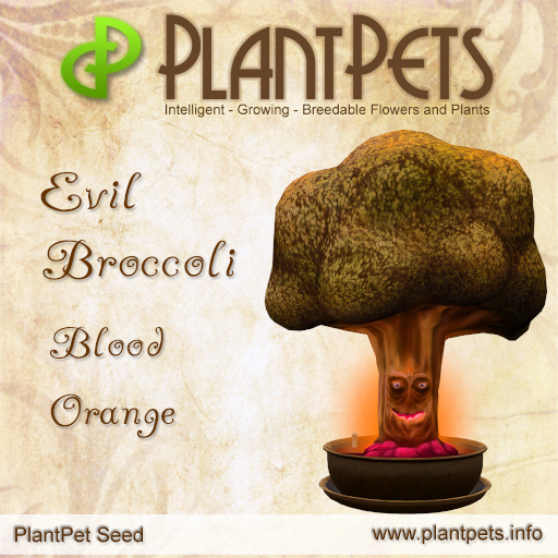 PlantPet Seed [Evil Broccoli *Blood Orange*]
