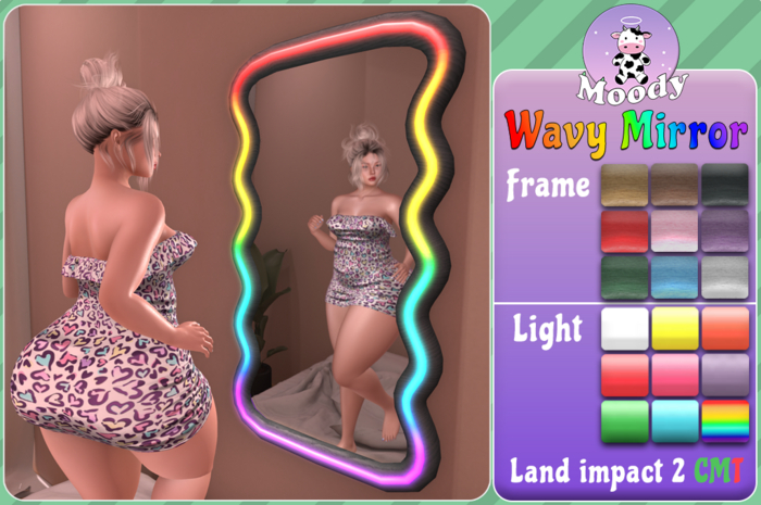 Moody - Wavy Mirror Set