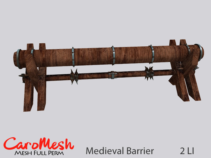 Caro Mesh Full Perm * Medieval Barrier -unpacker