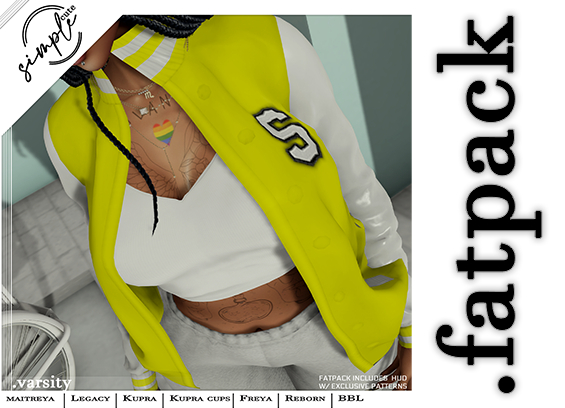 [simpleCUTE] Varsity - Fatpack  //ADD ME//