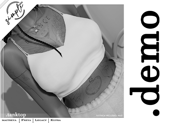 [simpleCUTE] Tanktop - Demo  //ADD ME//