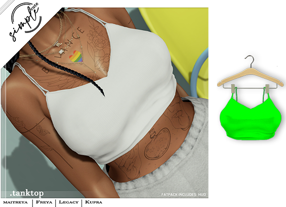 [simpleCUTE] Tanktop - Green  //ADD ME//