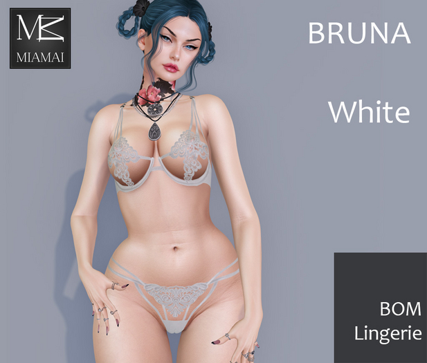 Miamai_Bruna Lingerie BOM_White
