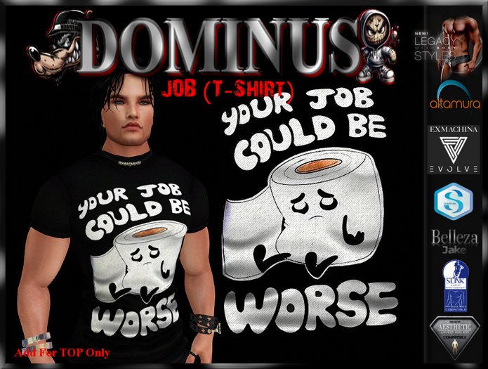 ~DOMINUS~JOB (T-Shirt)  (ADD)