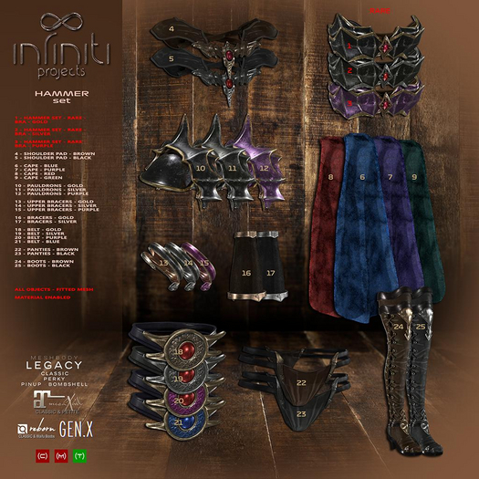 INFINITI - Hammer SET complete