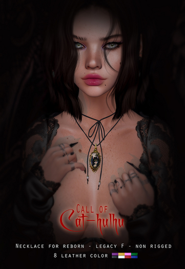 Moon Coven: Call of Cat-hulhu Necklace  04
