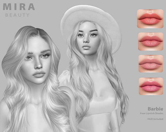 M I R A Beauty - Barbie Lips HUD DEMO