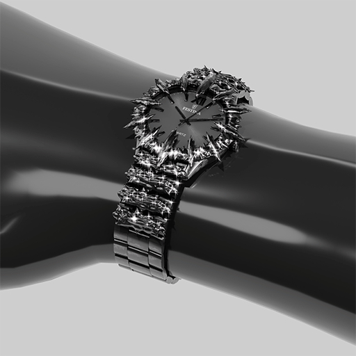 Faygo Dragon Scale Watch Black