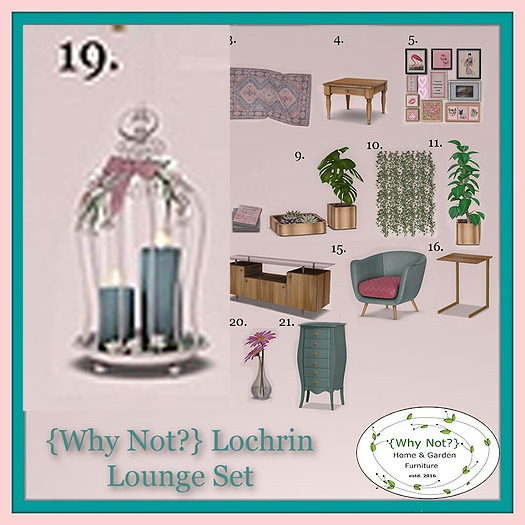 19.{Why Not?} Lochrin Candles