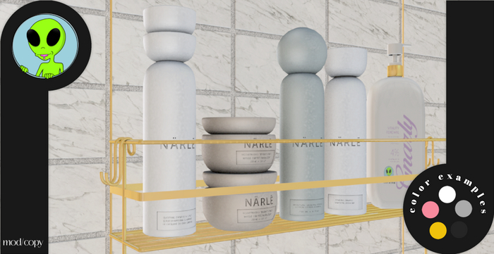 Gnarly. - Shower Caddy - Golden