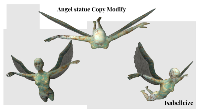 Angel Statue - Copy/Modify