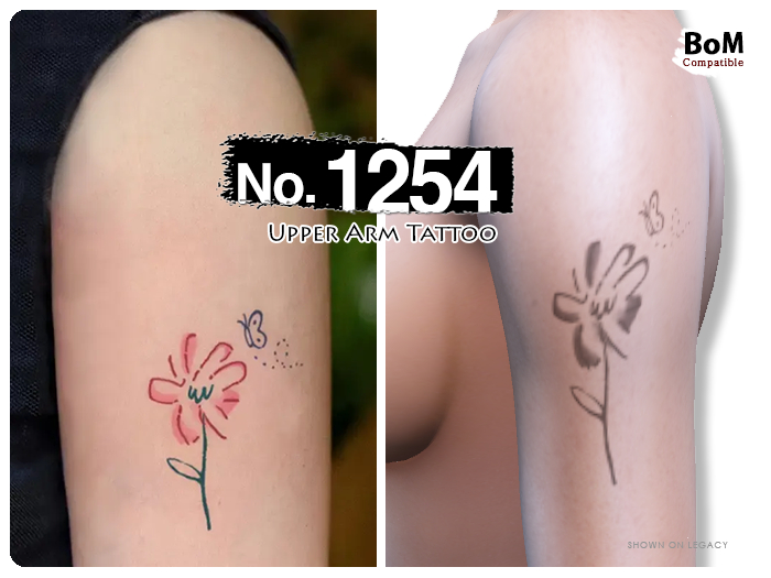 (Upper Arm Tattoo) No.1254