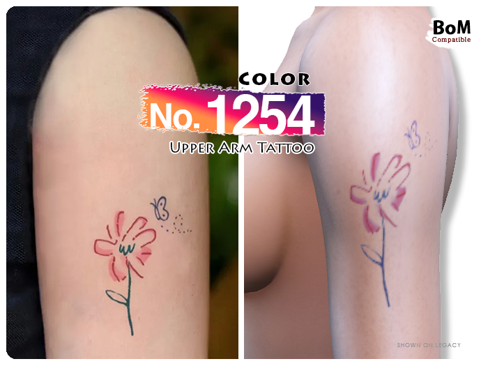(Upper Arm Tattoo) No.1254 Color