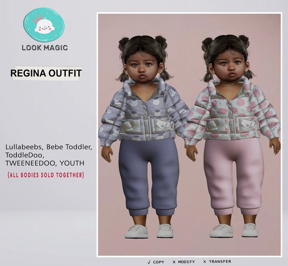 [Look Magic] Regina Outfit beige_LB/TD/BB/TW/YOUTH  (add )