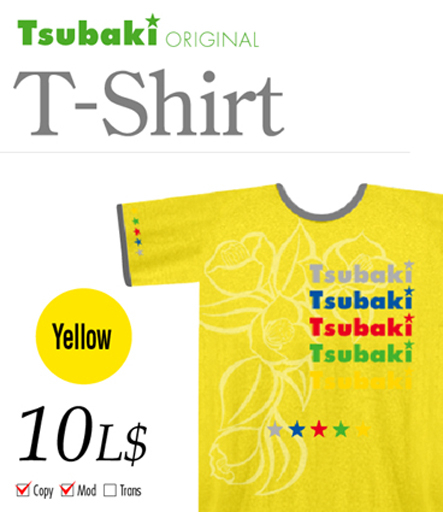 Tsubaki T-Shirt Tsubaki(Y)