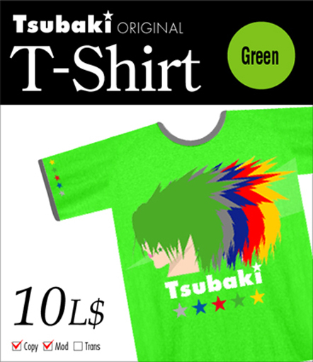 Tsubaki T-Shirt Tsubaki2(G)