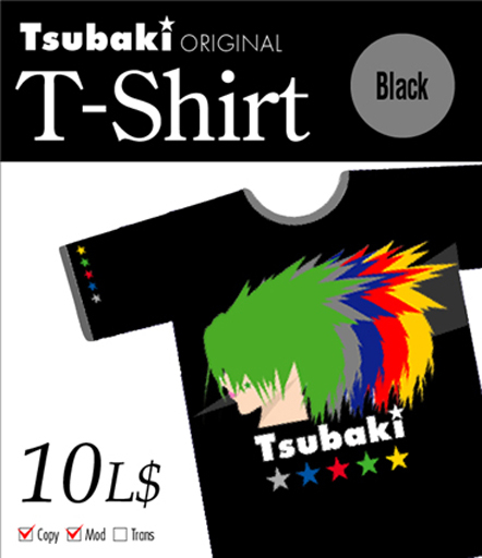 Tsubaki T-Shirt Tsubaki2(K)