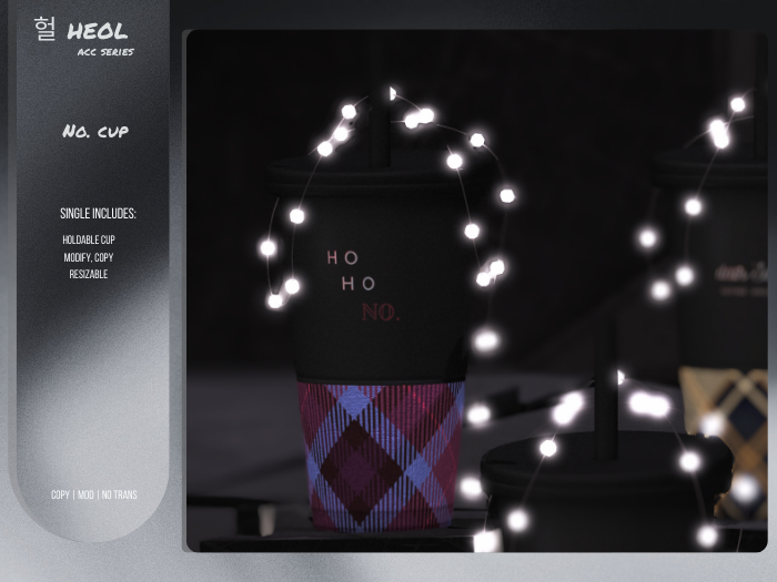 .HEOL  No. Cup