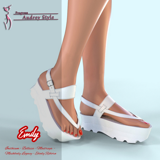 .:: AS ::. Emily Shoes - White