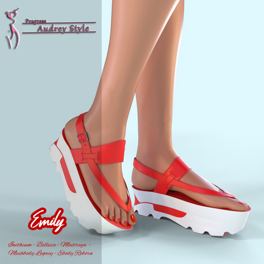 .:: AS ::. Emily Shoes - Red