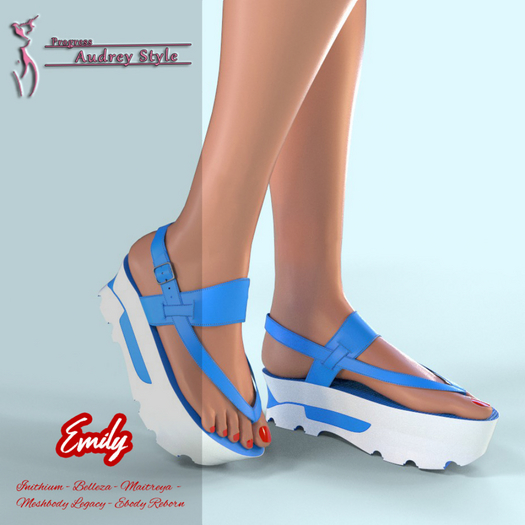 .:: AS ::. Emily Shoes - Aqua