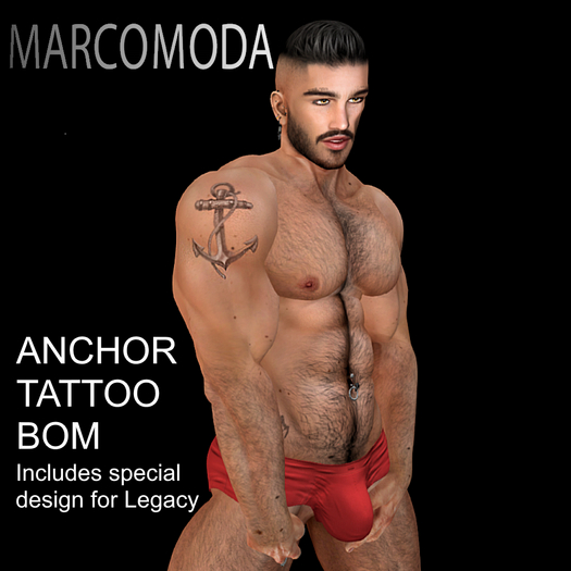 MM ANCHOR SHOULDER TATTOO BOM