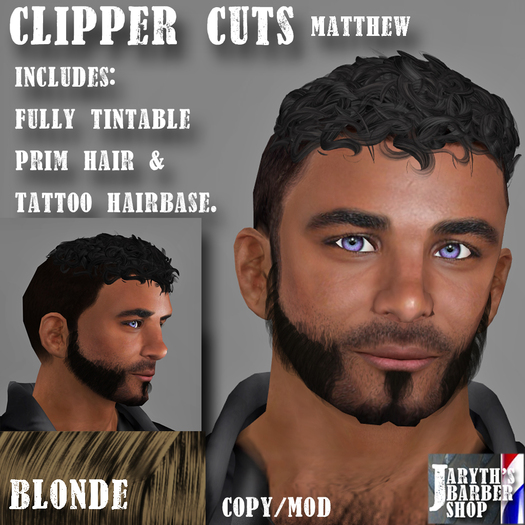 Clipper Cuts "Matthew" Blonde