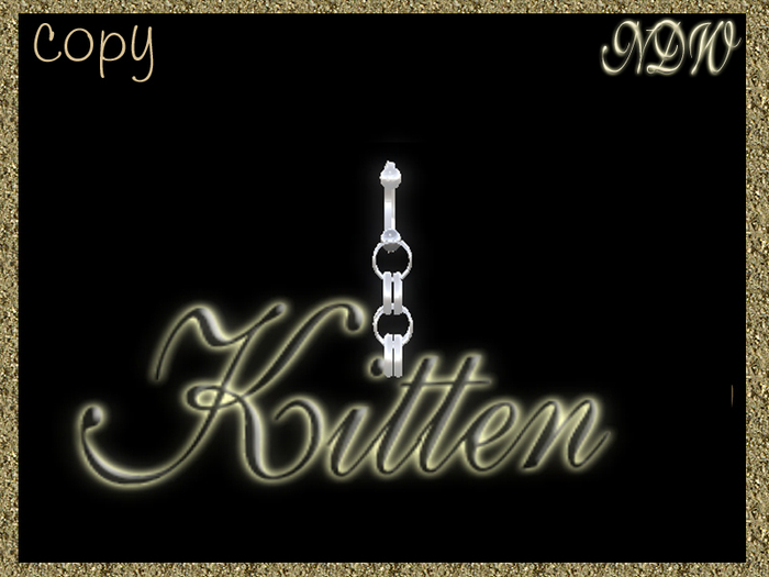 Kitten Belly Ring