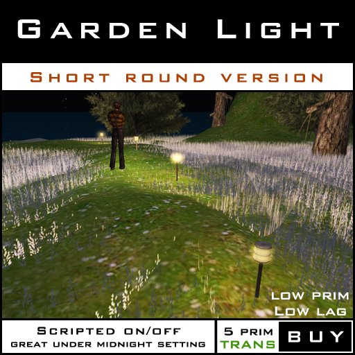 Garden Light Round 