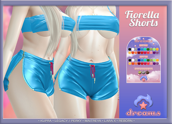- DS - Fiorella Shorts V1 - FATPACK - [ADD]