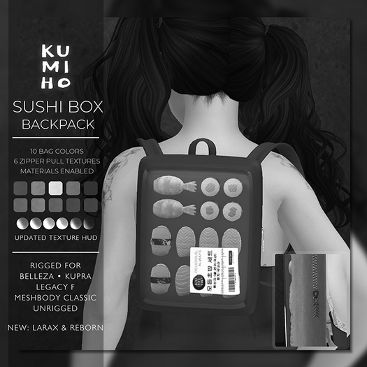 KUMIHO Sushi Box Backpack DEMO