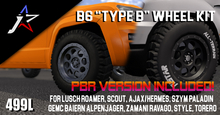 [JUSTAR] B6 Type B Wheel Kit