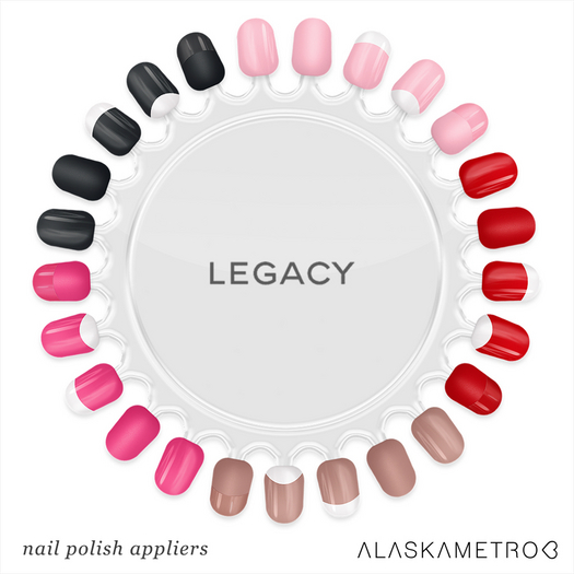 alaskametro<3 "Classic: Solid" nail set | LEGACY Meshbody appliers