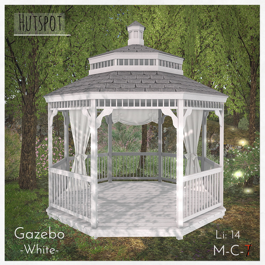 Gazebo - White 