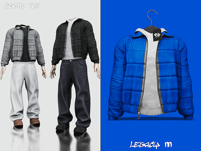 Poppin. Tayor Jacket (Blue)