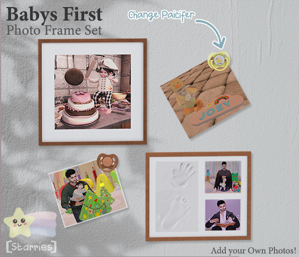 [Starries] Babys First Photo Frames Set