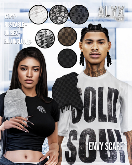 ALYX. Envy Scarf (Fat-Pack)