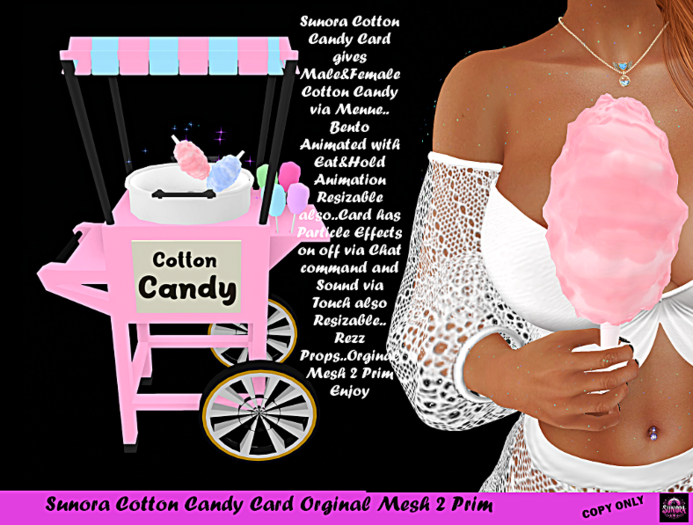 Sunora Cotton Candy Card