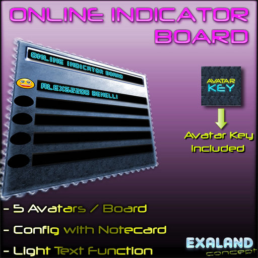 Online Indicator Board - Copy/Mod
