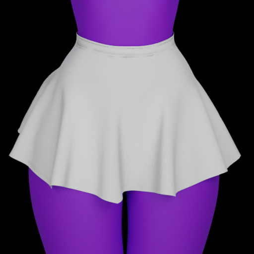 Azukay Store - Zero Skirt White