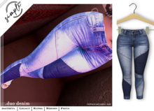 [simpleCUTE] Duo Denim -  Bright Faded  //ADD ME//