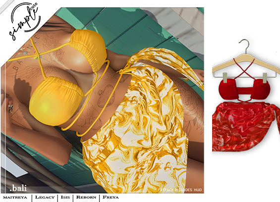 [simpleCUTE] Bali - Red  //ADD ME//